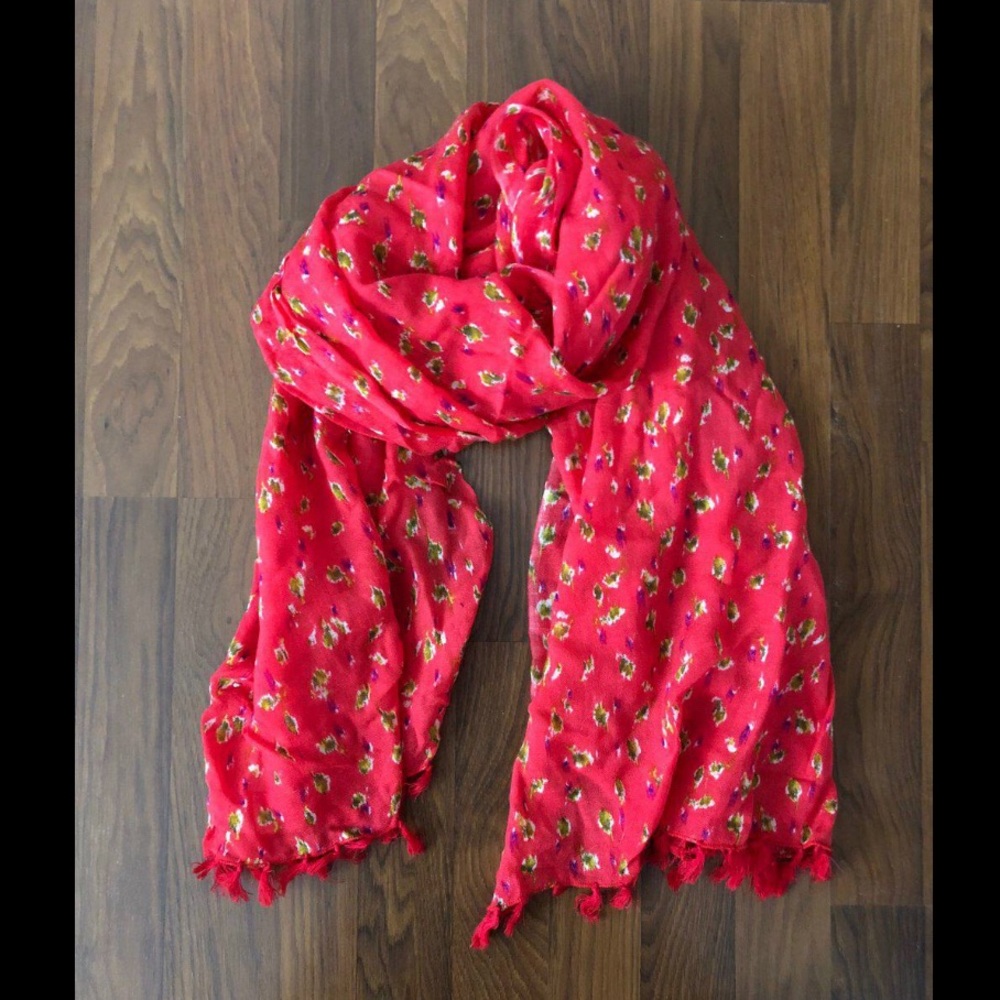 J.CREW Floral Scarf